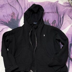 Polo by Ralph Lauren Black Hoodie Jacket